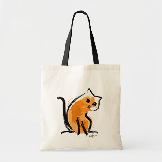 Oranje je een kat tote bag (Voorkant)