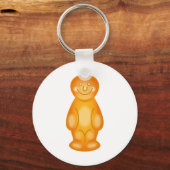 Oranje Jelly Baby Sleutelhanger (Voorkant)