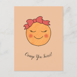 "Oranje jij lief!" Briefkaart