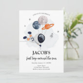 Oranje jongen van de buitenruimtetoestel kaart (Staand voorkant)