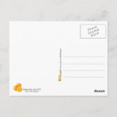  Oranje Juice Advertisement Briefkaart (Achterkant)