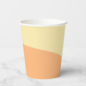 Oranje Juice Box Verjaardagsfeestje Papieren Bekers (Achterkant)