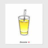 Oranje Juice Glass tumbler Sticker (Vel)