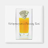 Oranje Juice Ho'oponopono Reinigingsgereedschap Magneet (Voorkant)