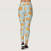 Oranje Juice Leggings (Achterkant)