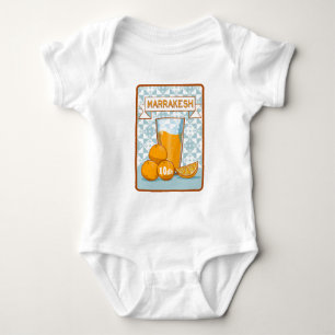 Oranje Juice Marrakesh Marokko Romper