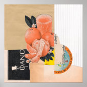 Oranje Juice Poster (Voorkant)