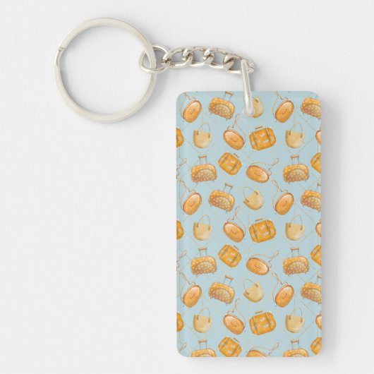 Oranje Juice Sleutelhanger (Voorkant)
