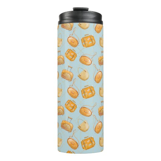 Oranje Juice Thermosbeker (Voorkant)