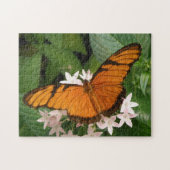Oranje Julia Butterfly Puzzle Legpuzzel (Horizontaal)