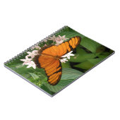 Oranje Julia Vlinder Notitieboek (Linkerzijde)