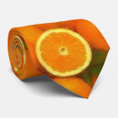 Oranje Julius II Stropdas (Opgerold)