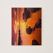 Oranje kaap, zonsondergang, Californië Legpuzzel (Verticaal)