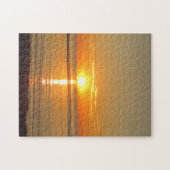 Oranje Kaapskabeljauw op strand Legpuzzel (Horizontaal)