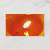 Oranje KaarsenVisitekaartje Visitekaartje (Achterkant)