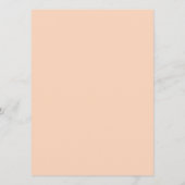 Oranje Kaarten van het menu Citrus-tabel (Achterkant)