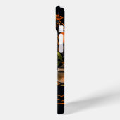 Oranje kat Case-Mate iPhone case (Achterkant / Links)