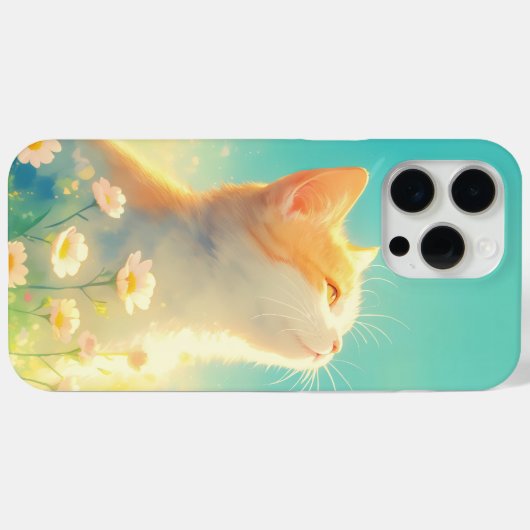 Oranje kat Daydream Case-Mate iPhone Case (Achterkant (horizontaal))
