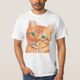 Oranje kat, gember Kat Stijlvolle T-shirt