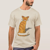 Oranje Kat, Heren T-shirt  (Voorkant)