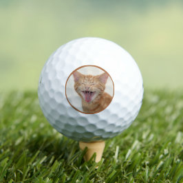 Oranje Kat - Ik ben weer in de zandbak? Golfballen
