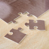 Oranje kat in kattenboom / Oranje kitten Legpuzzel (Zijkant)