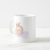 Oranje Kat Koffiemok (Voorkant links)