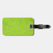 Oranje kat met ster bagagelabel (Achterkant horizontaal)