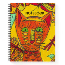 Oranje Kat Notitieboek