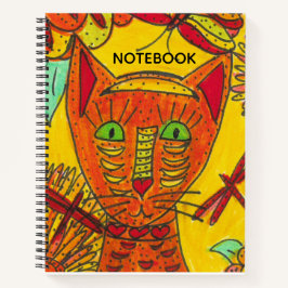 Oranje Kat Notitieboek