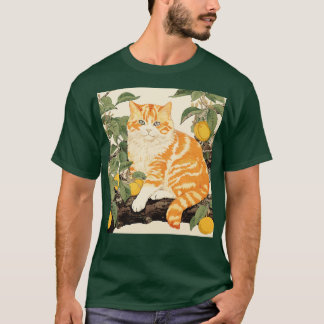 Oranje Kat T-shirt