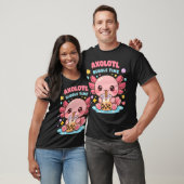 Oranje Kat Trots Op Zijn Vis T-shirt (Unisex)