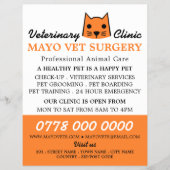 Oranje Kat, Veterinair Bureau Flyer (Voorkant)