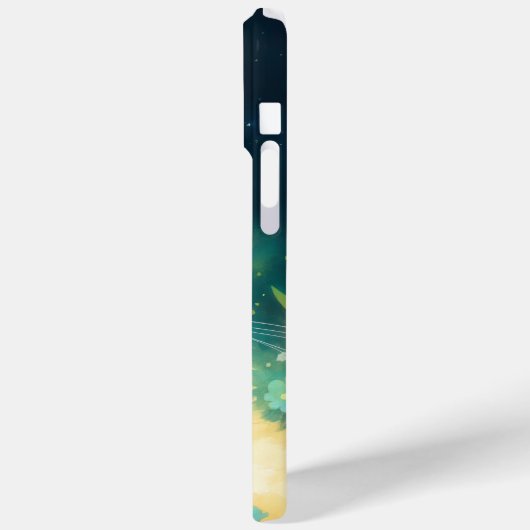 Oranje kat vredig dutje Case-Mate iPhone case (Achterkant / Links)