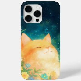 Oranje Kat Vreedzame Slaap iPhone 15 Pro Max Hoesje