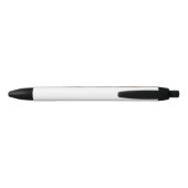 Oranje kat zwarte inkt pen (Achterkant)