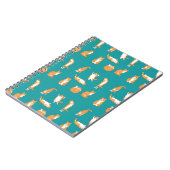 Oranje katten grappig notitieboek (Linkerzijde)