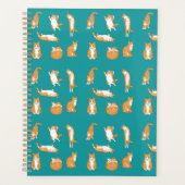 Oranje katten grappig planner (Voorkant)