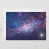 Oranje katten in de ruimtevaartpartij kaart (Achterkant)