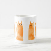 Oranje katten koffiemok (Center)