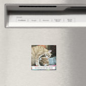 Oranje katten magneet (Insitu (Vaatwasser))