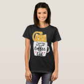 Oranje kattenkat Mok kat T-shirt (Voorkant volledig)