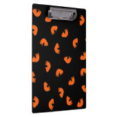 Oranje kattenpatroon klembord (Rechts)