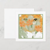 Oranje kattenvuller (Voorkant / Achterkant)