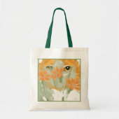 Oranje kattenvuller tote bag (Voorkant)