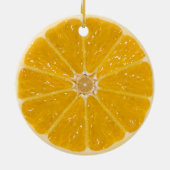 Oranje Keramisch Ornament (Achterkant)