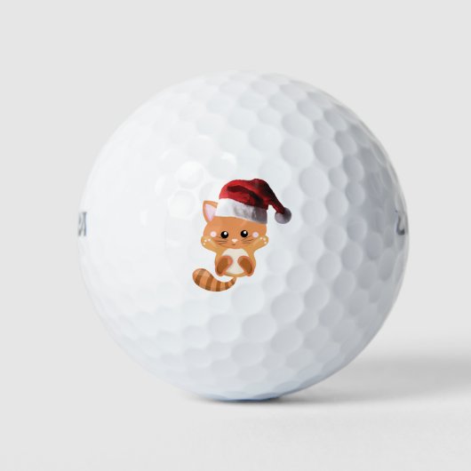 Oranje kerstkeuken golfballen (Voorkant)