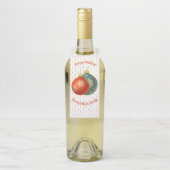 Oranje kerstOrnamenten Flessenhanger (Op fles)