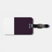 Oranje keuken in een rode Mok Bagagelabel (Achterkant horizontaal)