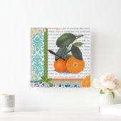  Oranje keuken van  Florida Vierkante Klok (Huis)